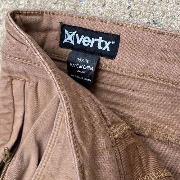 Vertx Men's Delta Stretch Tactical Pants 38x32 Dark Khaki - Picture 6 of 9